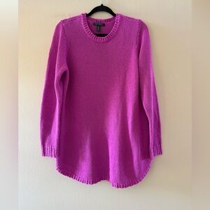 Lauren Ralph Lauren Fuchsia Crew Neck Sweater
